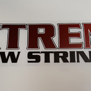 Extreme Bowstrings Antlers Decal